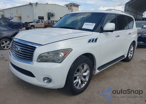 2012 Infiniti Qx56 z USA, uszkodzony, nr VIN JN8AZ2NE5C9017701